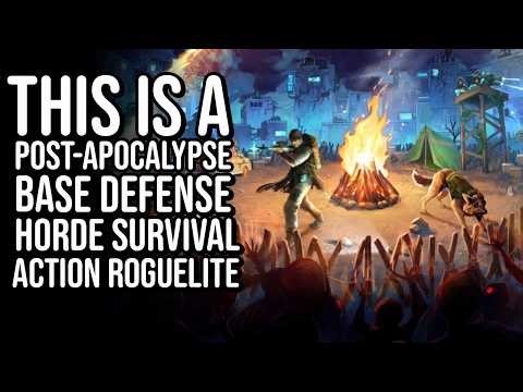 I BUILT a FORTRESS to Survive the END OF THE WORLD in this Survival Roguelite!