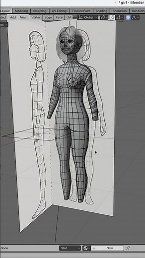 3d character modeling blender