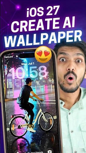 iOS 27 Update - Image Playground for New Lock Screen Wallpapers 🔥