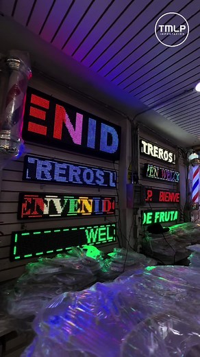 Letreros programables,💡 ideal para tu negocio. 🤩 Visítanos o cotizar al inbox. 📌 #led #rgb #lucesled #letreros #negocios #publicidad #rgblights #peru #tmlpled