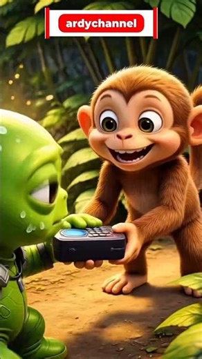 Lost Alien in the Amazon 🌴👽 | Part 1” #3danimation #funny #alien #videoai #viral #fyp