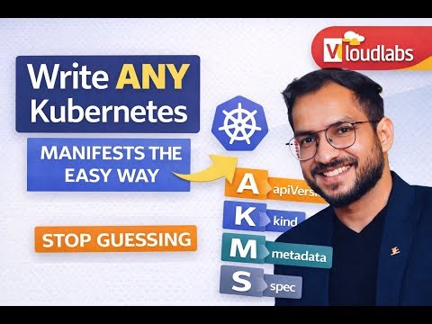 How to write a Kubernetes Manifest File | Stop Remembering Kubernetes YAML - Just Remember AKMS