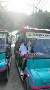 A touristy tour of the Island on electric golf carts! An Binh Island, Vietnam 2026.