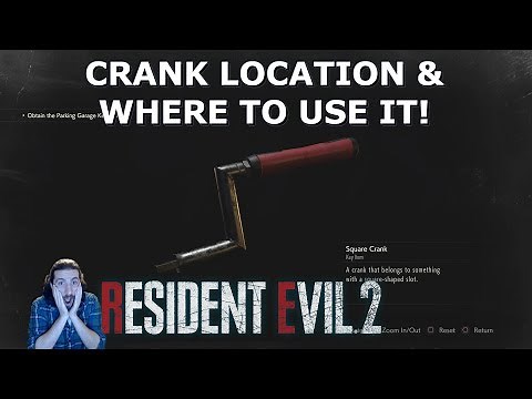 Resident Evil 2 Crank Location | Where To Use Square Crank Handle