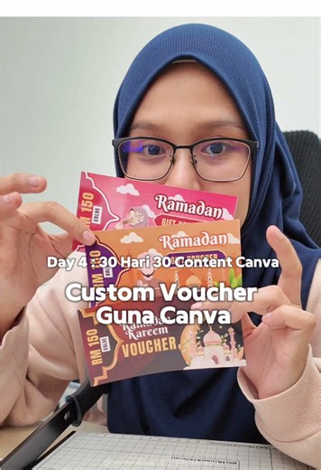 Design Custom Voucher with Canva | Creative Voucher Design Ideas