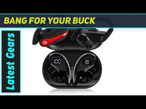 UrbanX Wireless Earbuds: Best IPX7 Bluetooth 5.0 Sport Headphones