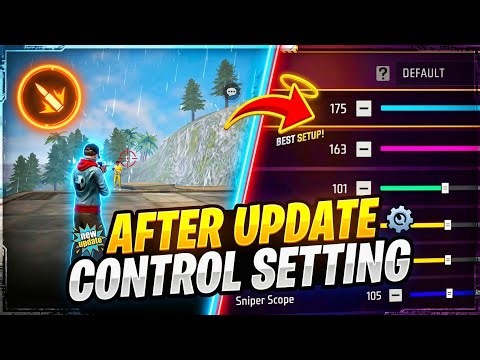 Free fire Control Setting After Ob Update || free fire sensitivity settings