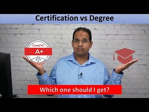 Certifications vs Degree, Which one should I get?