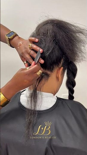 How to Do Two-Strand Twist Braids | Work in Progress #braids #twostrandtwist #hairstyle