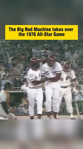 428K views · 6.6K reactions | On July 13, 1976, the Big Red Machine players—Johnny Bench, Dave Concepción, George Foster, Ken Griffey, Joe Morgan, Tony Pérez, and Pete Rose—participated in the All-Star Game in Philadelphia. They collectively achieved 7 hits and scored 4 runs. George Foster, who hit a home run and 3 RBI, was named MVP in the National League's 7-1 victory. (via MLB) #Reds #cincinnati #baseball #MLB | MLB Throwbacks | Facebook