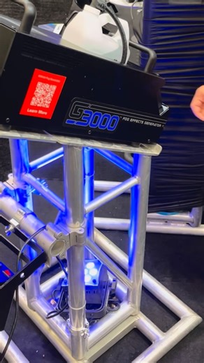 Want Superior Fog Output? Attend ISE 2026 and check out our G3000 Fog Generator! The G3000 Fog Generator is the ultimate fog machine for continuous use in many applications and environments. It offers the highest output of all our fog generators. ​It’s compatible with the Eclipse Low Fog Generator or the Sovereign Low Fog Generator to produce low fog, and the Fog Blade for creating unique fog burst effects. Dates February 3 to 6 Location Level 1 Booth 8B550 Lighting & Staging Promo Code ISE26127