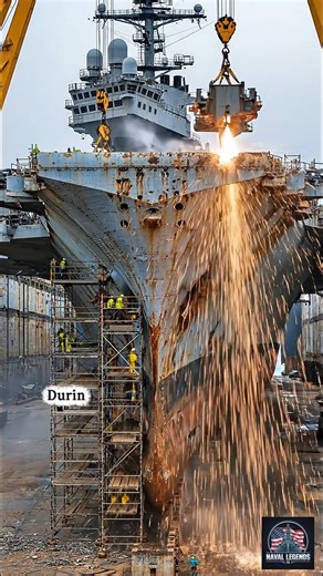 USS Enterprise (CV-6) FULL Restoration, You won’t believe the ending 😳🔥🇺🇸 #USSEnterpriseCV6 #WWIIAircraftCarrier #NavalHistory #usnavy #restoration #transformation #beforeafter #timelapse | Naval Legends