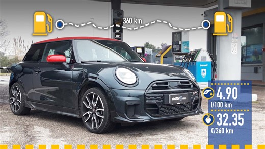 MINI Cooper S (2025), la prova dei consumi reali