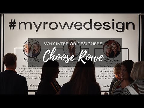 Why Interior Designers Choose Rowe Furniture