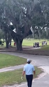 Absolutely electric day on the golf course 💀💀