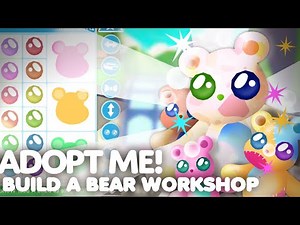 🐻 ADOPT ME BUILD A BEAR WORKSHOP UPDATE! 👀New Bear Pets! (Concept) 🧸