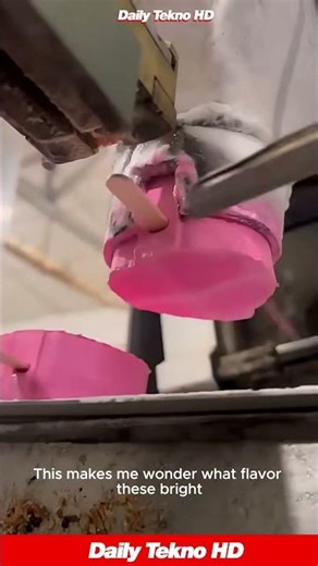 This Popsicle Machine Is NEXT LEVEL! 🤯 #IceCreamFactory