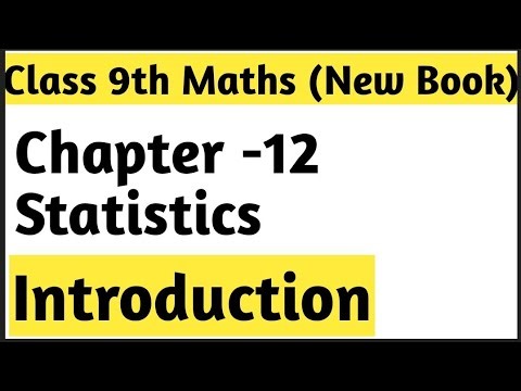 Statistics Chapter -12 Introduction || Class -9th Maths