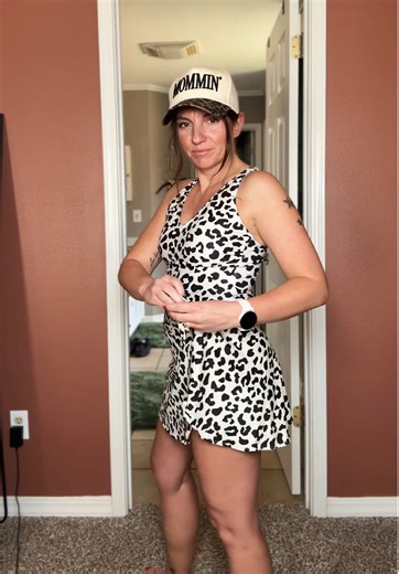 Leopard print one piece swimsuit #swimsuit #onepieceswimsuit #swim #tiktokshopspringglowup #tiktokshopcreatorpicks