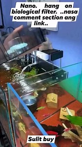 2.4K views · 18 reactions | Nano hang on biological filter #fypシ゚viralシ #fbviralreels #viralreels #videoviralreels #fbvideoviral #fbviral #fbviralvideo #FBTrending #diy | All about pets | Facebook
