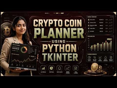 Crypto Coin Planner Using Python Tkinter