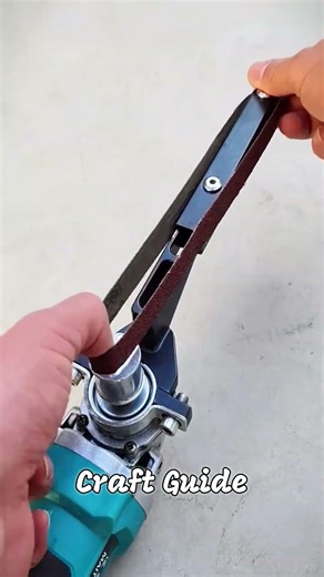 Converting an Angle Grinder into a Belt Sander