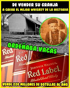 2.3M views · 37K reactions | Pasó de ordeñar vacas a crear un imperio del Whiskey La historia de Johnnie Walker es fascinante | Filosóraptor | Facebook