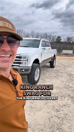 Wild Willies on Instagram: "2026 Akins Ford F250 KING RANCH COVERT EDITION Now Available! Stock #TED26470 ☑️3.5” CARLI BACKCOUNTRY SUSPENSION LIFT KIT ☑️AKINS SPRAY IN BEDLINER ☑️LLUMAR WINDOW TINT WITH SUNSTRIP ☑️ROLL N LOCK RETRACTABLE BEDCOVER ☑️37X12.50R22 TOYO OPEN COUNTRY RT PRO TIRES ☑️TREMOR FRONT BUMPER VALENCE ☑️22X10” KG1 TRIDENT WHEELS -18 OFFSET ☑️COVERT EDITION PAINT PACKAGE ☑️CUSTOM BEDSIDE GRAPHICS ☑️REAR WHEEL WELL LINERS ☑️WILD WILLIES LED ROCK LIGHTS ☑️HYPERTECH SPEEDOMETER CA