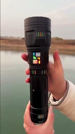Product Link in Bio ( # 2396 ) ✅ Long-Range Extreme Power Tactical Adventure Flashlight