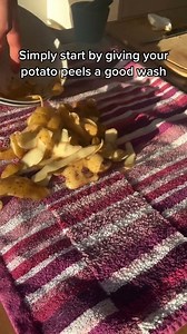 28K views · 904 reactions | Today we are using potato skins to make a delicious zero waste snack, it’s super easy and a great source of fibre 凜 #harvest #growyourownfood #organic #planttiktok #garden #gardening | TheGarden | Facebook