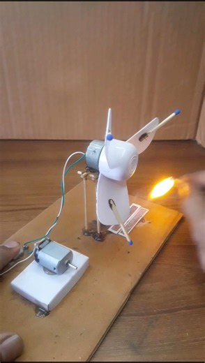 crazy matchstick fan rotation#science #experiment #shorts