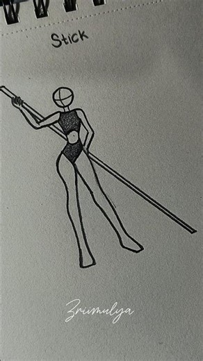 How to draw body pose tutorial #art #drawing #howtodraw #tutorial #stickman