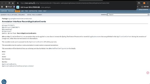 663.Appendix-Annotations-Spring Testing Annotations(@TestExecutionListeners,@Rec