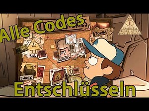 So entschlüsselt ihr alle CODES in Gravity Falls! - Mysterien aus Gravity Falls [HD/DE]