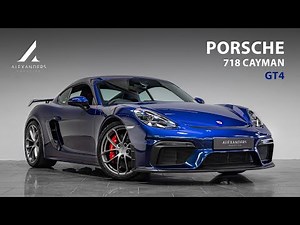 Porsche 718 Cayman GT4 PDK - Walkaround