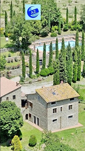 ✨ Dream Tuscan Escape 🇮🇹 | Stone Farmhouse with 30 Hectares + Pool 🏡🌿