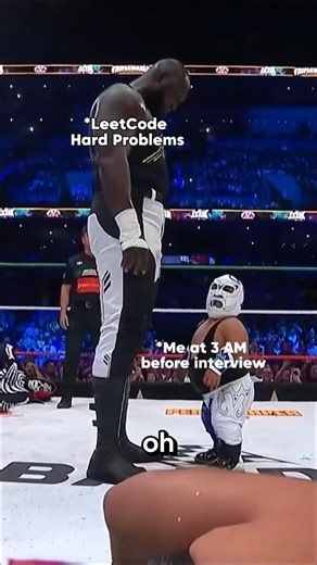 Every CS student before their Google interview 😭 #shorts #wwe
