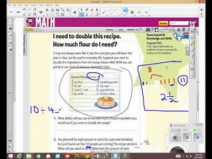Recipe Problem- Conversions