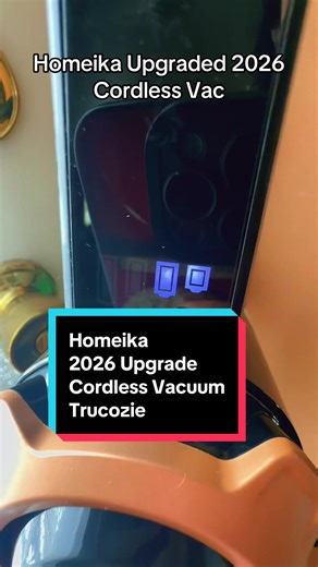 HOMEIKA 2026 upgraded cordless vac. The original was perfect so this is even more perfect. It runs quieter and has more suction, the cosmetic changes are it changed in color the way the height adjust is a little bit different in style but all the quality is still there. You get 45 minutes of a run time and it’s so lightweight you can take it anywhere. Great vacuum, great value, great deal! The lightweight and compact ability of this vacuum makes it great for RVers, car detailing, stairs, and any