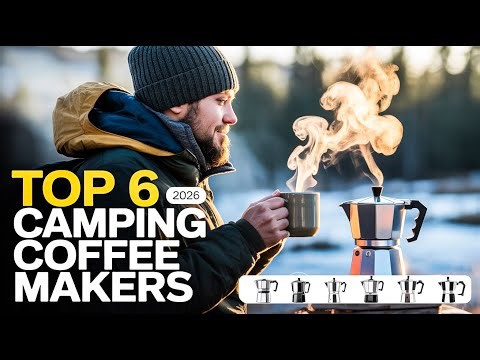 Top 6 Best Coffee Maker For Camping 2026! 🔥