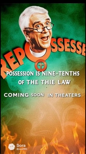 AI repossessed trailer. #leslienielsen #theexorcist #repossessed #funny #comedy #1990s