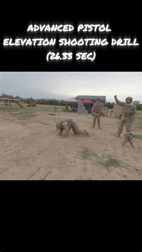 (26.33 sec) Pistol Elevator Drill — Move, Shoot, Reload | Tactical Skill #Shorts #Short #shortvideo