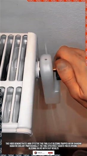 Radiator Key Tool: Opening Bleeding Valves Easy Safe Precise #tool #tools #innovation