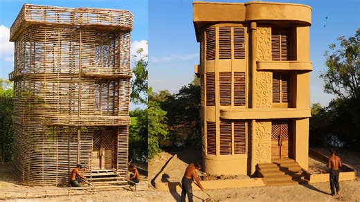 Building a Creative Three Story House [Full Video]