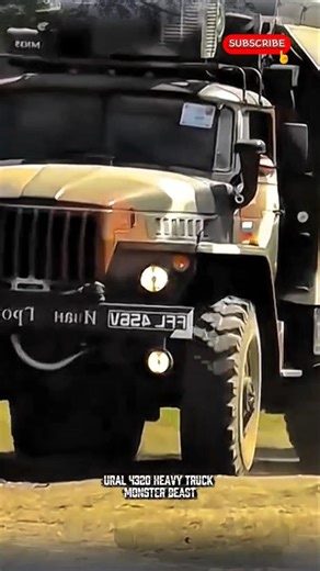 The Ural-4320 heavy truck, the "monster beast," #trukmania #offroad #military #driver #heavyduty