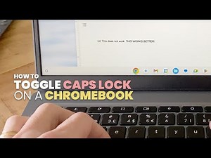 How to Toggle CAPS LOCK on a Chromebook