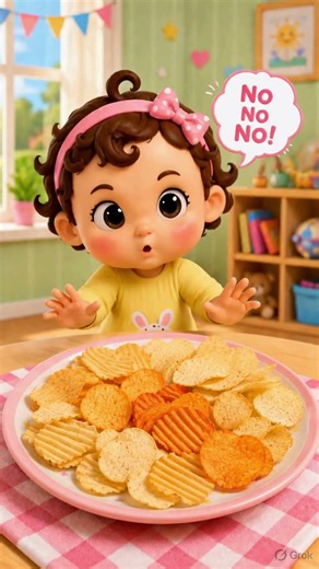 Angry Hungry Baby Learns Healthy Eating 🍎🍚 Adorable Short 😂 #kidsanimation #nurseryrhymes