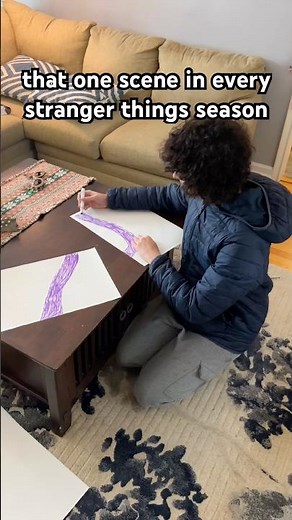 stranger things drawing scenes be like #strangerthings #strangerthings5 #memes #fypシ #fyp