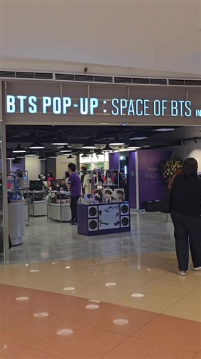 BTS Pop-Up Space of BTS in Metro Manila 📍 Atrium, Level 3, SM Megamall 🗓~ January 4, 2026 #BTS #SpaceOfBTS | Oppa is Life