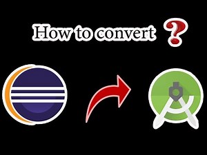 How to convert an project Eclipse to Android studio and fix some errors appear.